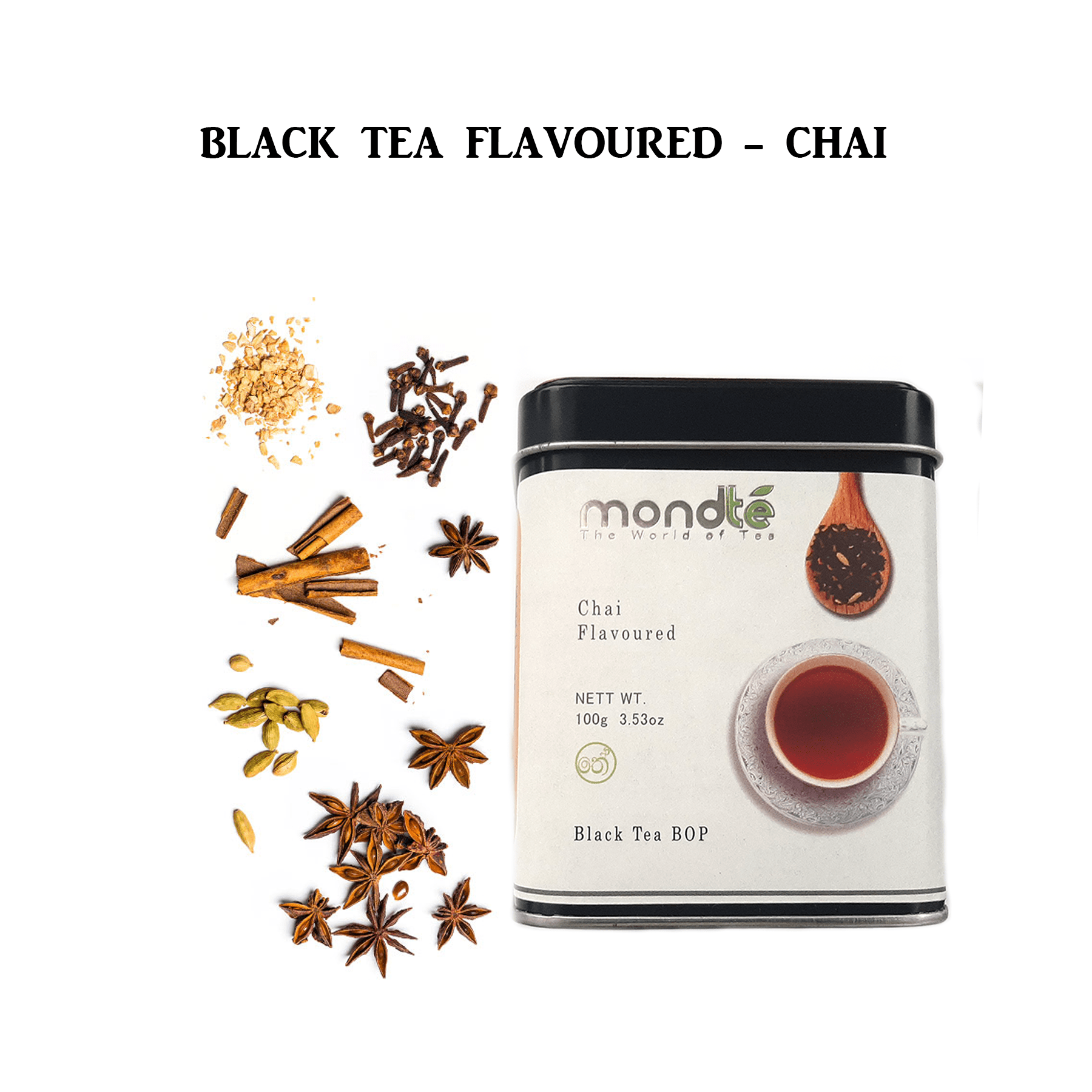 Pure Ceylon Black Tea Flavoured – Chai Masala