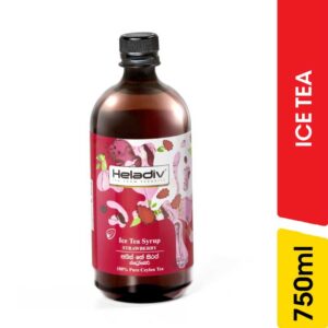 heladiv ice tea syrup strawberry 750.00 ml