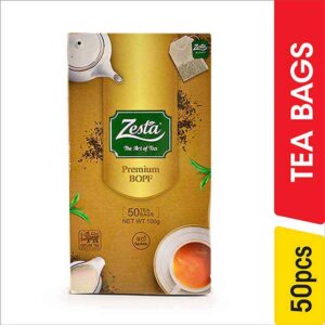 zesta black tea bags 50.00 pcs